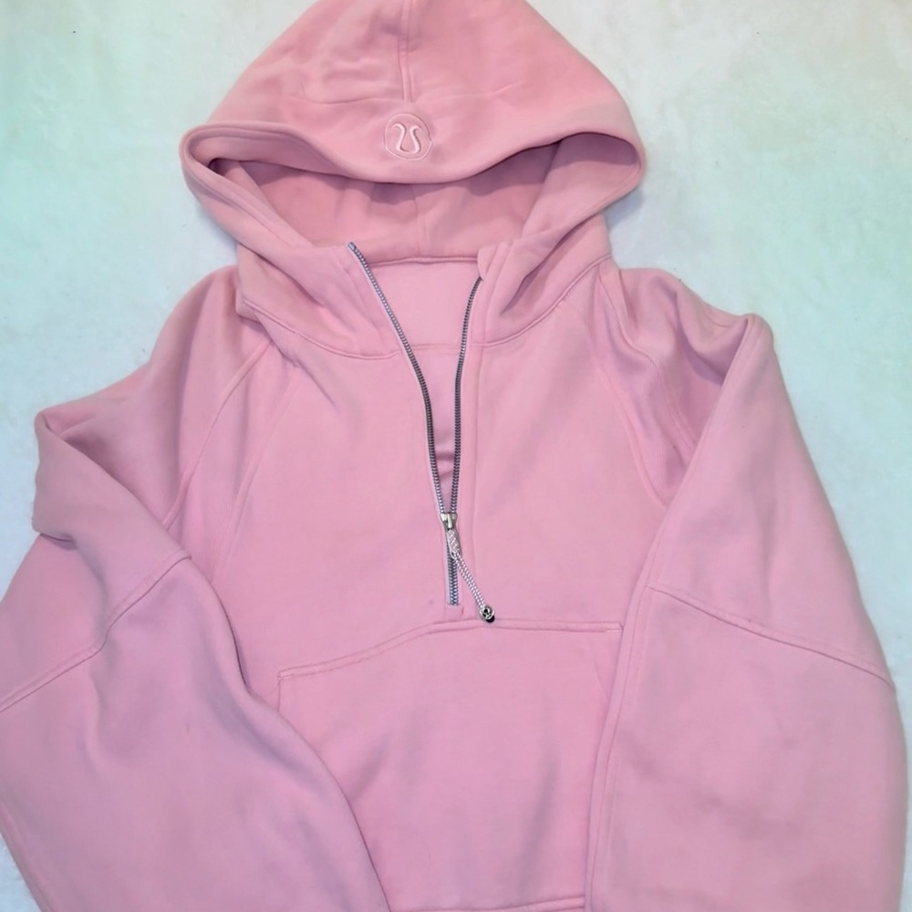 lululemon Dew Pink Scuba hoodie